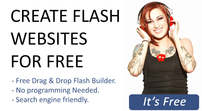 free flash websites